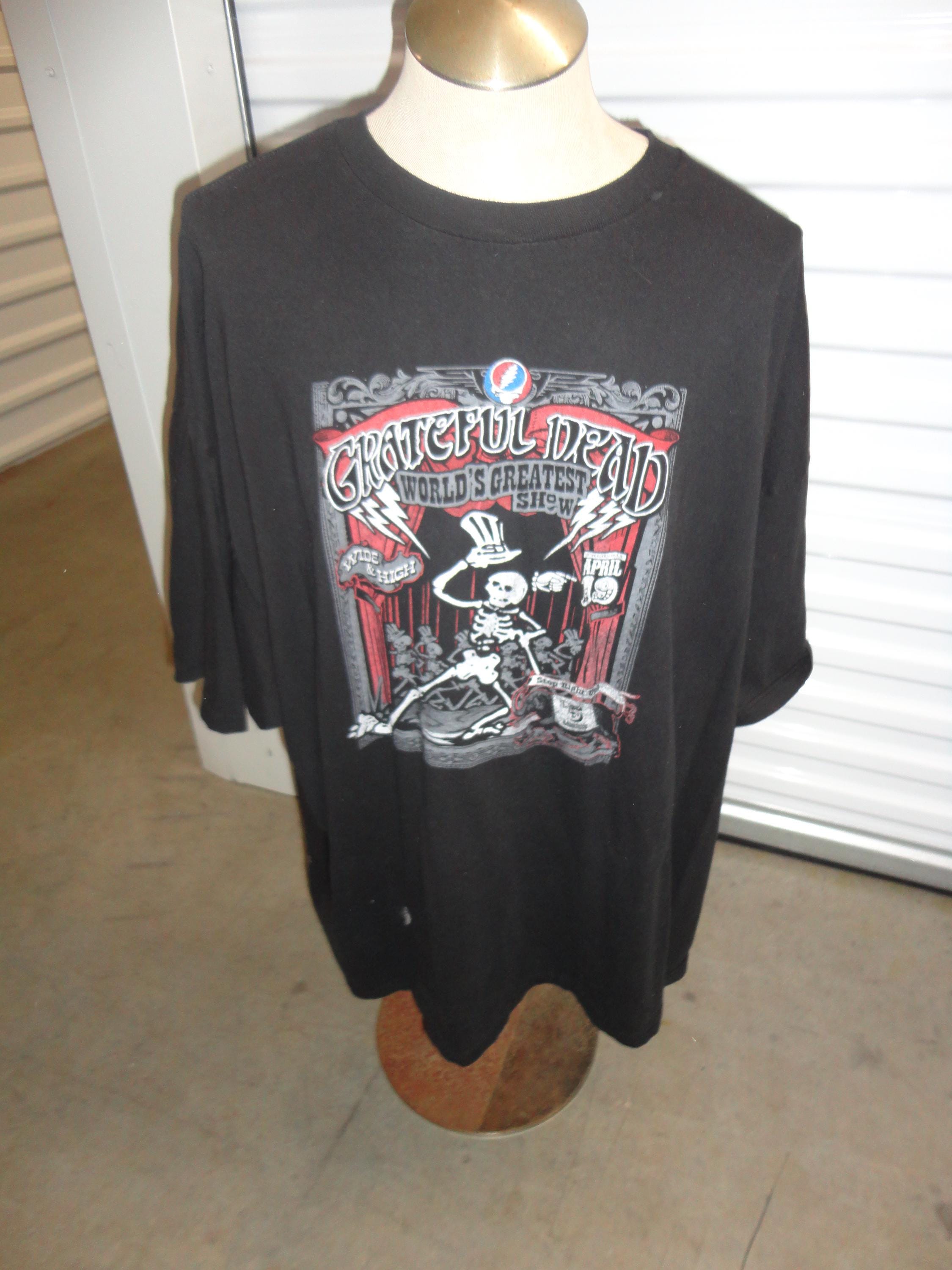 The Grateful Dead Tee Liquid Blue Retro T Shirt Size 4XL - Etsy
