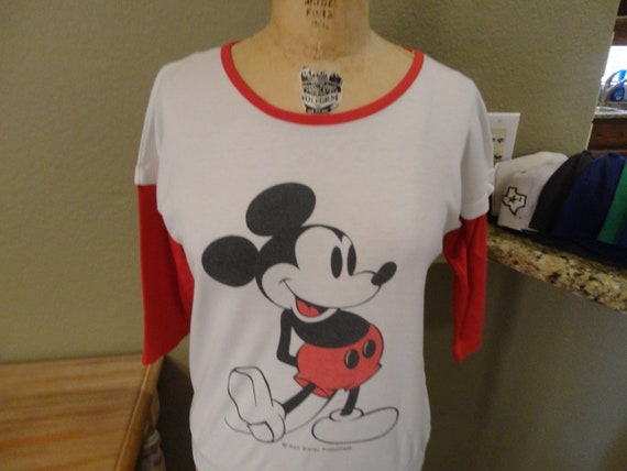Vintage 80's Mickey Mouse Walt Disney World Flori… - image 1