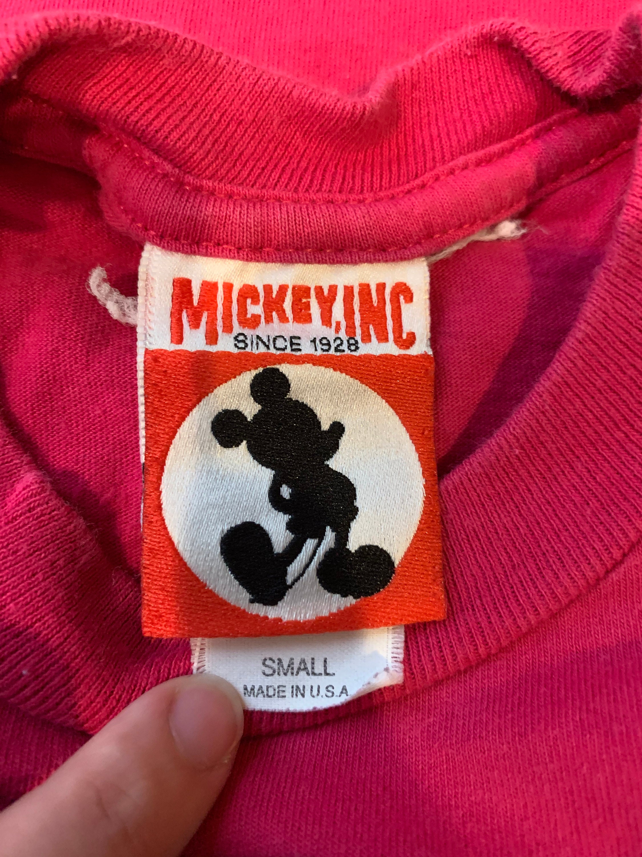 Vintage 90's Minnie Mouse Walt Disney World Pink T Shirt Size S - Etsy