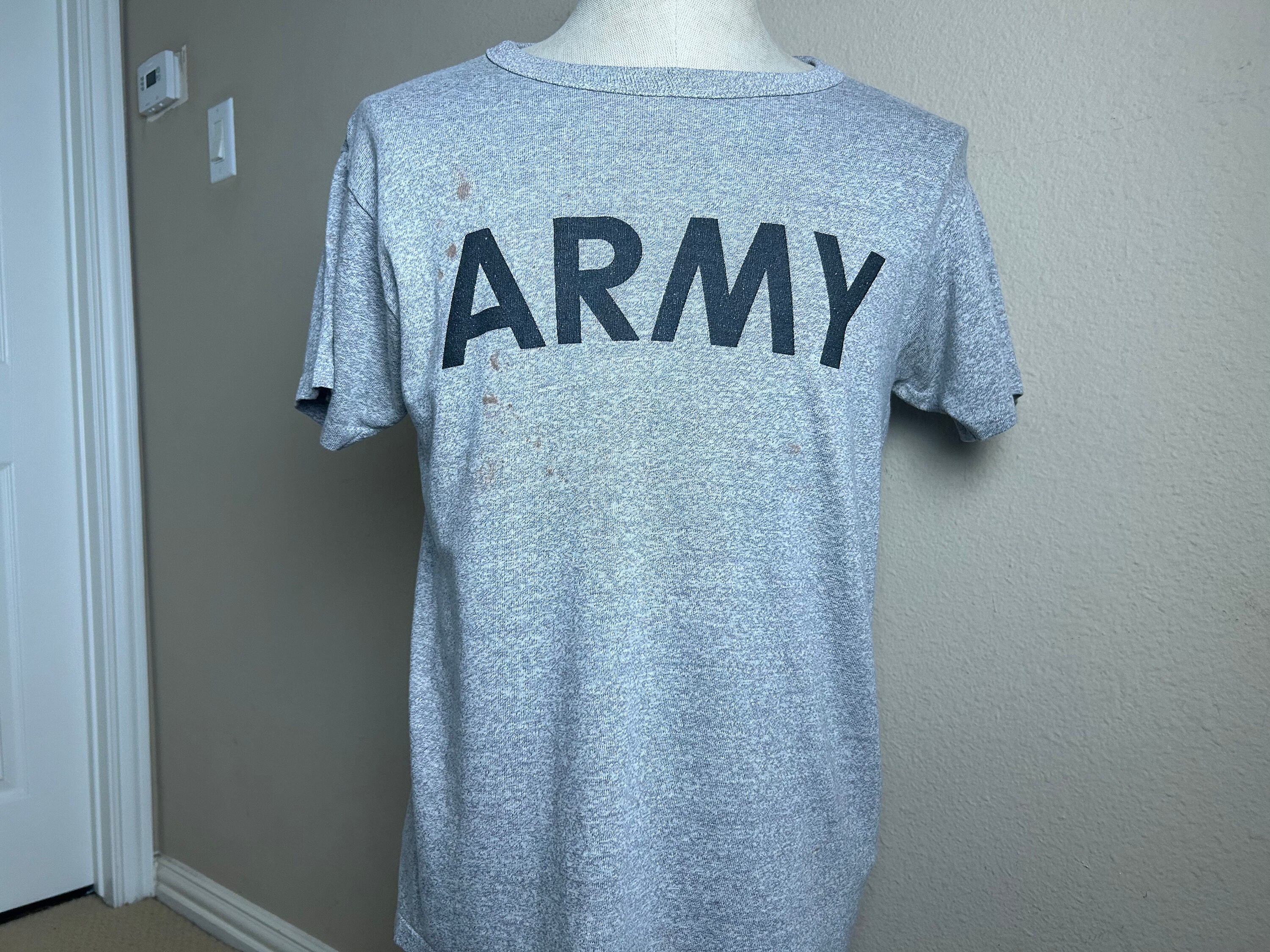 Vintage 90's Army T Shirt Size M