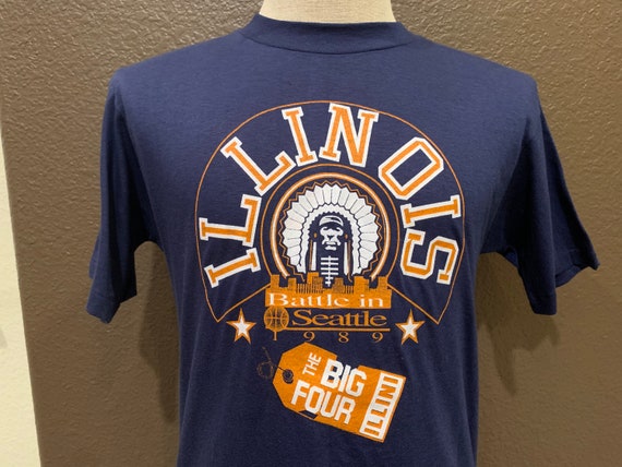 Vintage 80s Illinois Fighting Illini 