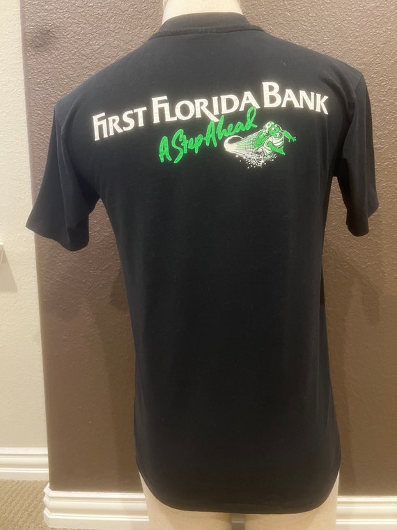 Vintage 90's 1992 Gasparilla Race Running Black T… - image 3