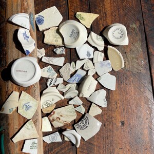 Maker’s Marks 400g: Sea pottery beachcombing finds. Craft supplies or home decor.