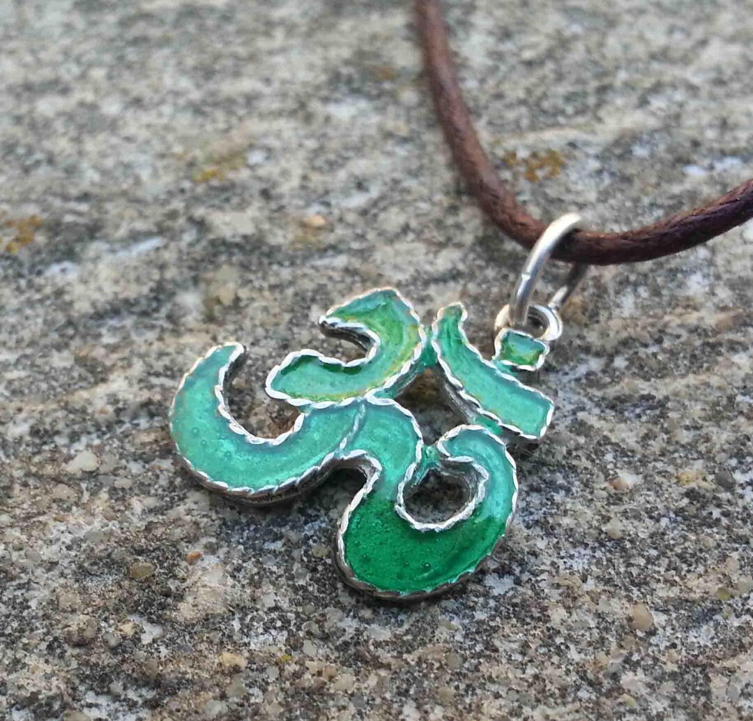 Collier Pendentif Pentagramme/étoile - Artisanat Fait Main Népal/Tibet - Cordon, Corne De Yak - Neuf Sans Emballage