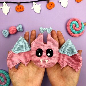 Vampina, Love bat: CROCHET AMIGURUMI Pattern / Tutorial / Model image 10