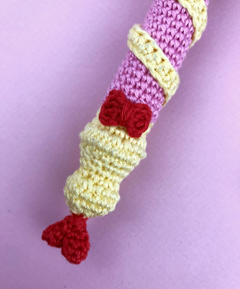 Love Magic wand: CROCHET AMIGURUMI Pattern / Tutorial / Model image 6