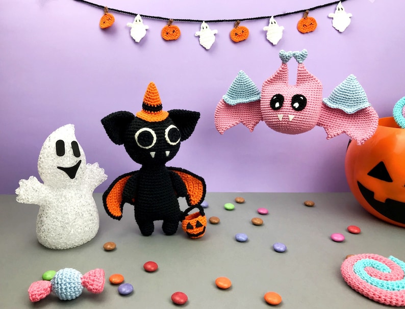 Vampina, Love bat: CROCHET AMIGURUMI Pattern / Tutorial / Model image 7