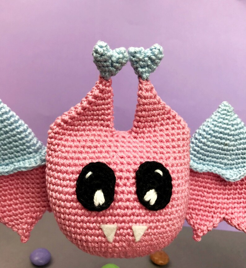 Vampina, Love bat: CROCHET AMIGURUMI Pattern / Tutorial / Model image 5