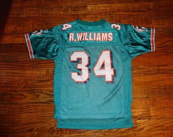 マイアミ　ドルフィンズ　ダン　マリーノ　未使用品　Lサイズ 美品】NFL マイアミ・ドルフィンズ ダン・マリーノ メッシュ