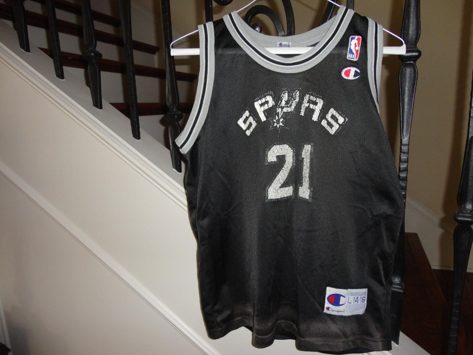 サンアントニオ・スパーズ ダンカン 21 ジャージ San Antonio Spurs