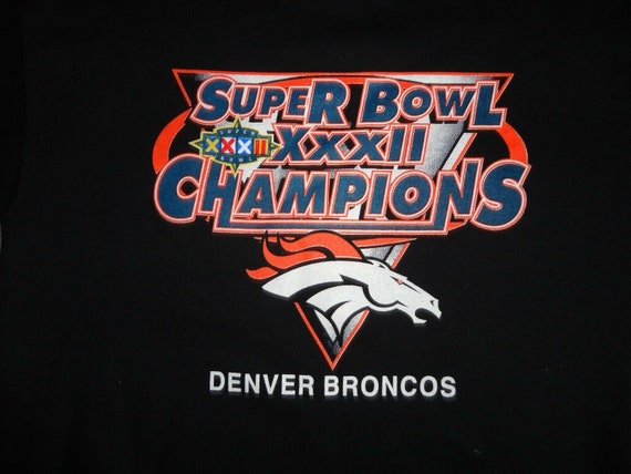 Vtg New w/o Tags Vintage Denver Broncos NflSuper … - image 3