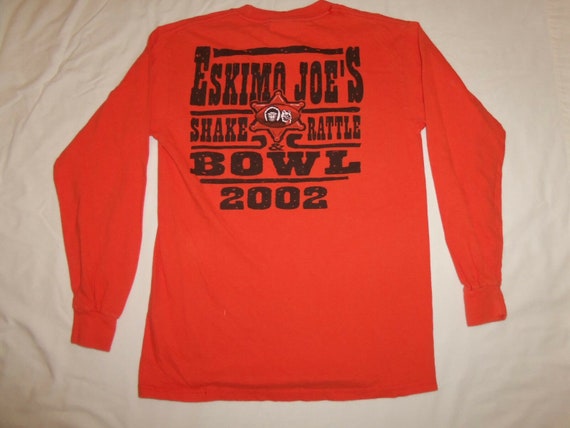 Vintage 2002 NCAA OSU Cowboys Eskimo Joe's Shake … - image 4