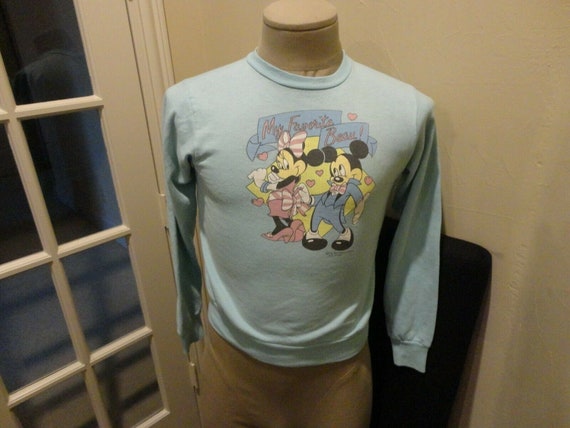 Vtg 80's Rainbow Mickey Minnie Mouse My Favorite … - image 3