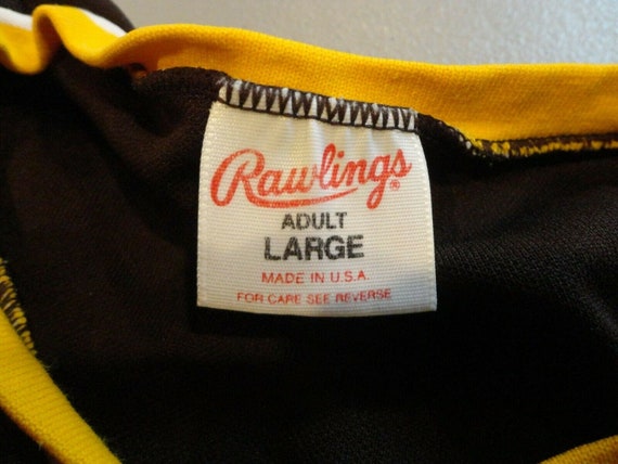 Vtg 90's Brown Rawlings 2 Button Lindell Deli #15… - image 5