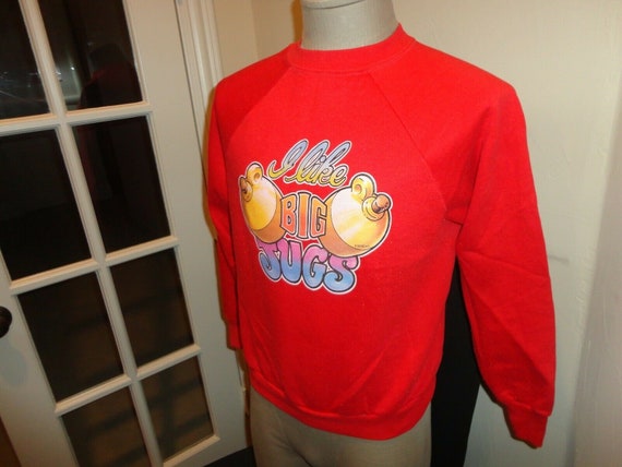 Vtg 1979 Sportswear Brand I like BIG JUGS comic 5… - image 3