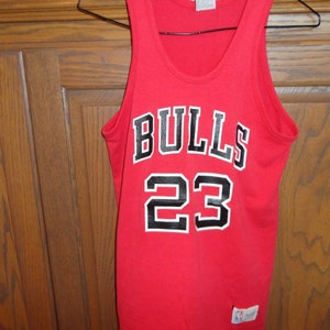 Nike Chicago Bulls Jersey Pinstripe Michael Jordan Swingman Sz L