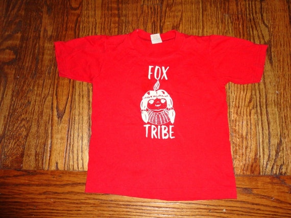Vtg 80's Gulf Coast Sportswear 50-50 Fox Tribe Sh… - image 5
