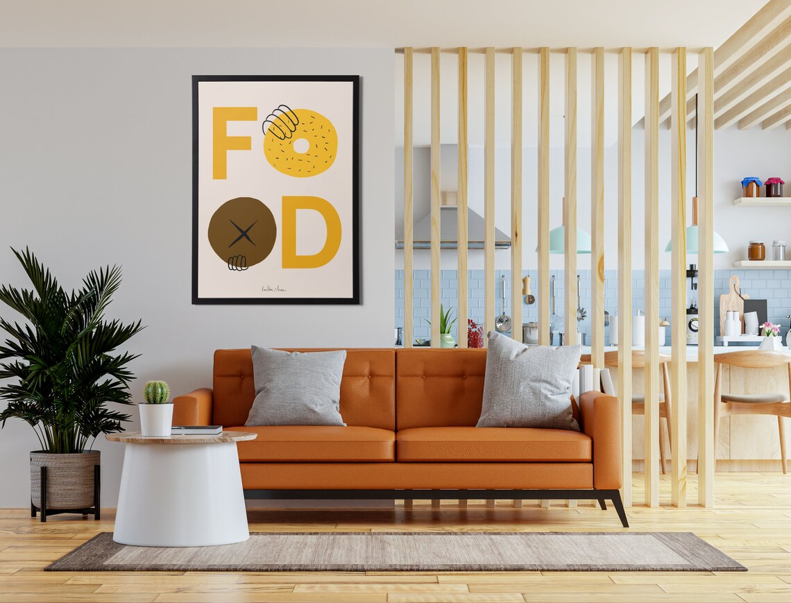 Kitchen wall art Food print quote kitchen art kitchen art | Etsy