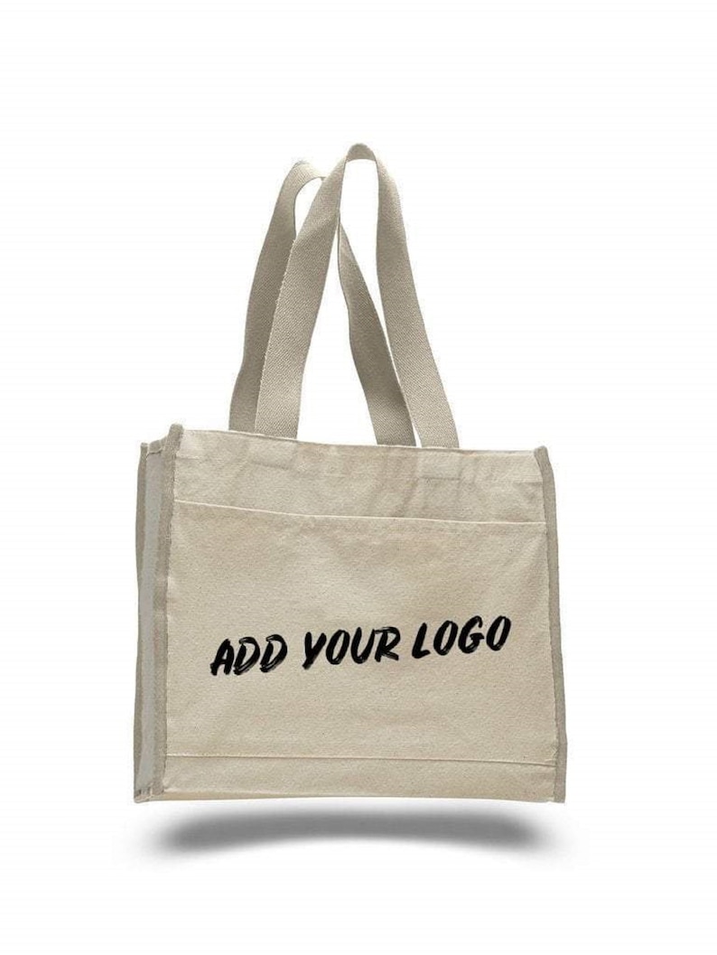 Custom Tote Bag With Logo Personalized Totes Birthday Bags - Etsy