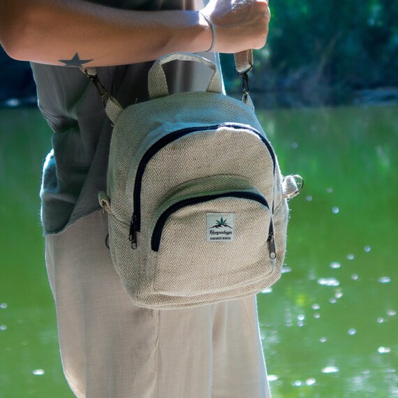 Hemp Bag 2 in 1 Shoulder Bag and 