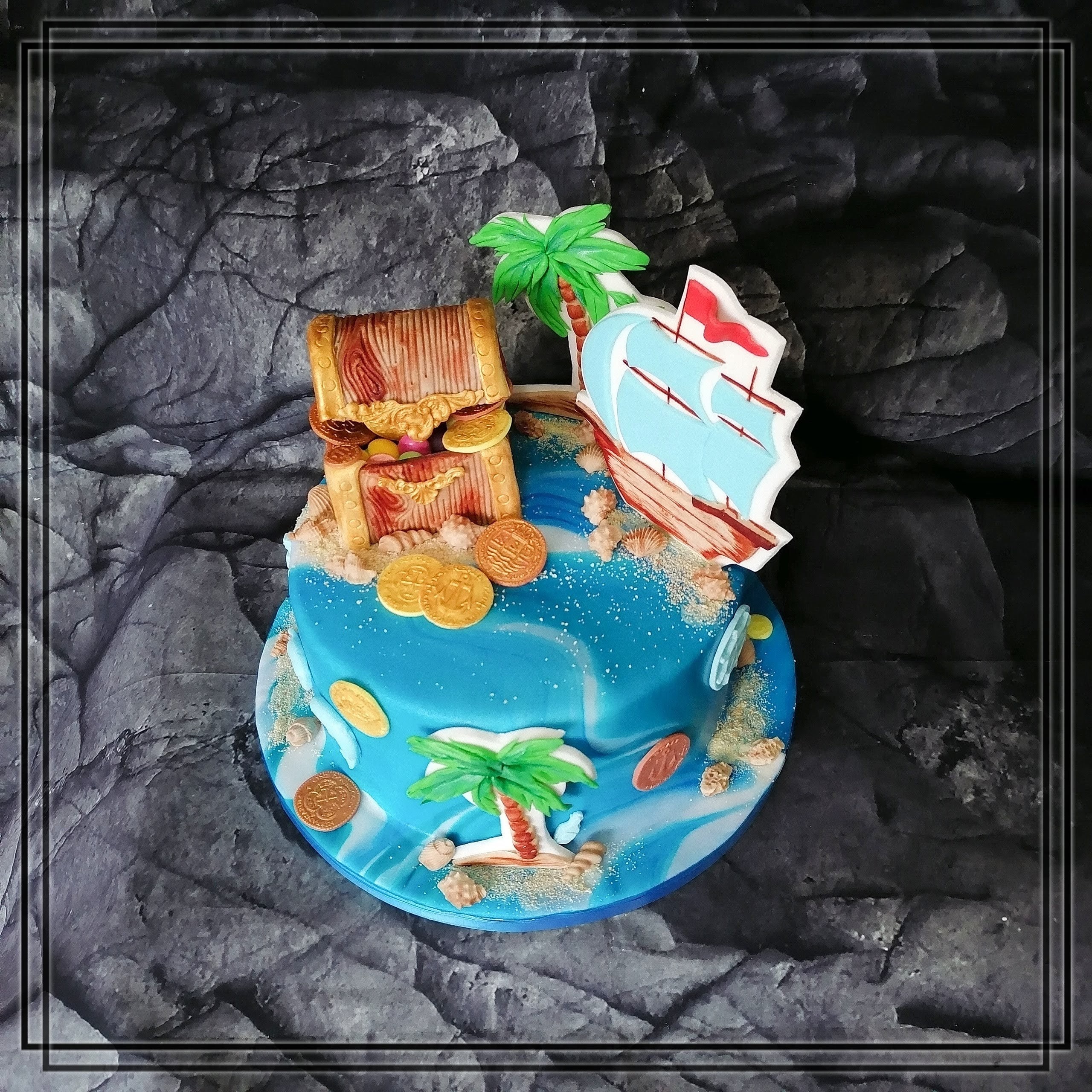 Decoracion De Tarta De Cumpleaños Pirata Decoracion De Tarta Cofre Del Tesoro Decoracion De Tarta De Cumpleaños Pirata Decoracion De Tarta Barco Pirata Decoracion De Tarta Caza Del Tesoro