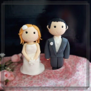Brautpaar Figur für Hochzeitstorte, TortenDekor