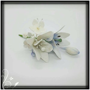 Flores de açúcar Lilien Boutique como toppers de bolo para bolos temáticos, decoração de bolos