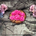 Fondant flowers for themed cakes, cake decoration