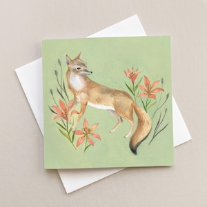 Swift Fox Note Card