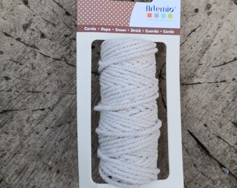 Artemio Cotton Twine for Macrame 10 m Beige Artemio Cotton Twine for Macrame 10 m Beige