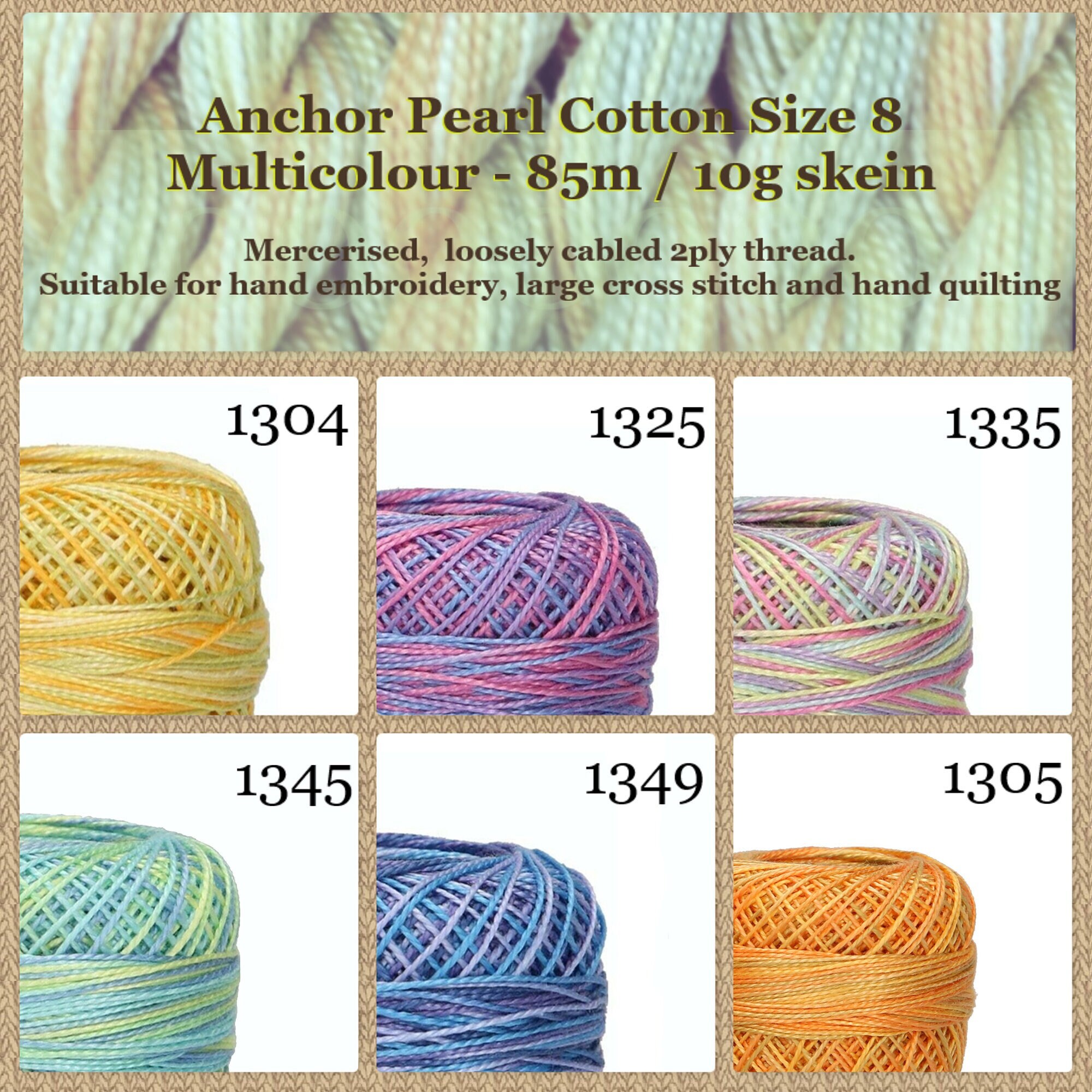 DMC Pearl Cotton No.5 Embroidery Thread- Various Colours