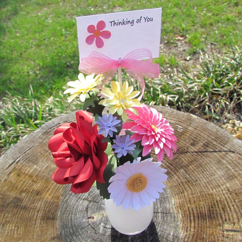 Nurses Week Cheerful Paper Flower Arrangement Etsy