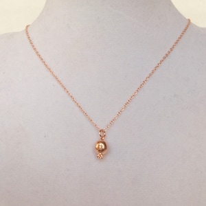 Rose Gold Pomegranate Charm/Pendant 18K