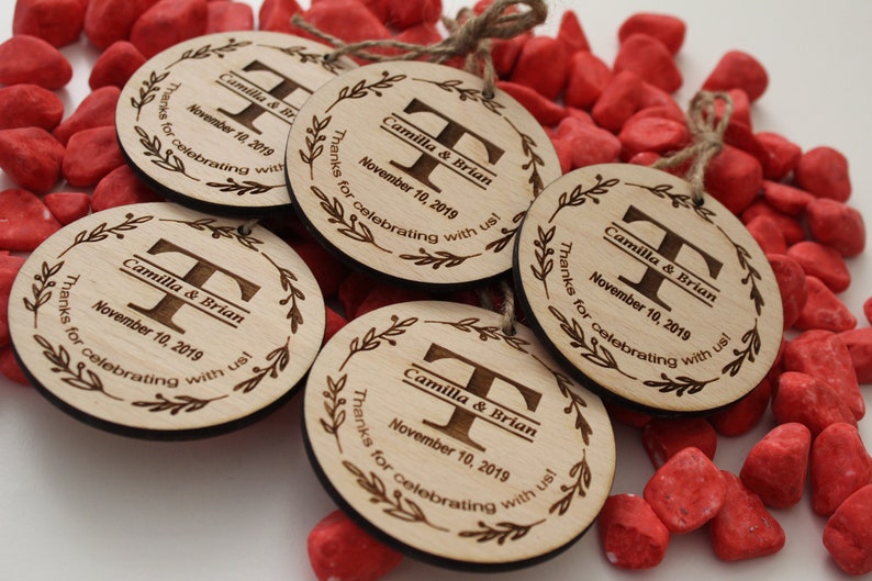 Wedding Favors Wood Wedding Party Favors for Guests Thank Etsy