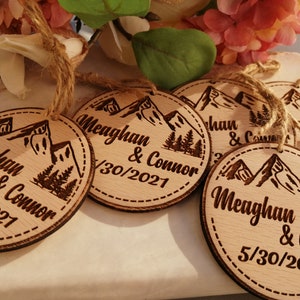 Rustic Bulk Gifts for Guests – Wooden Laser Cut Wedding Favors