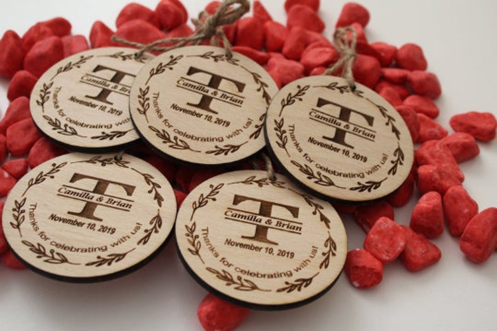 Wooden Favors Wedding Favors Thank You Favor Cheap Favors Etsy