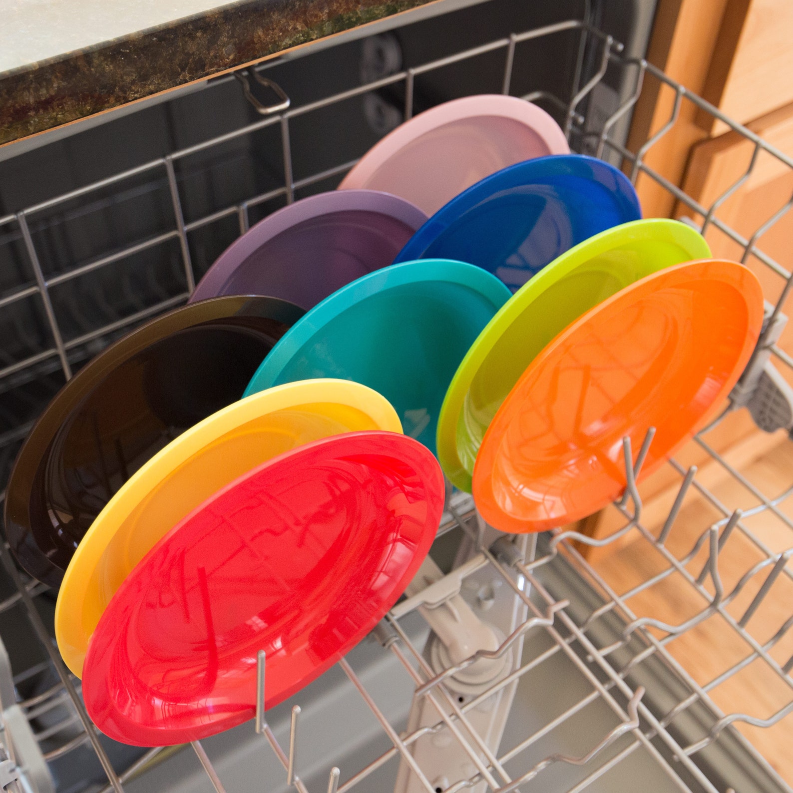 Youngever 7.5 Plastic Plates Snack Plates BPAFree Etsy