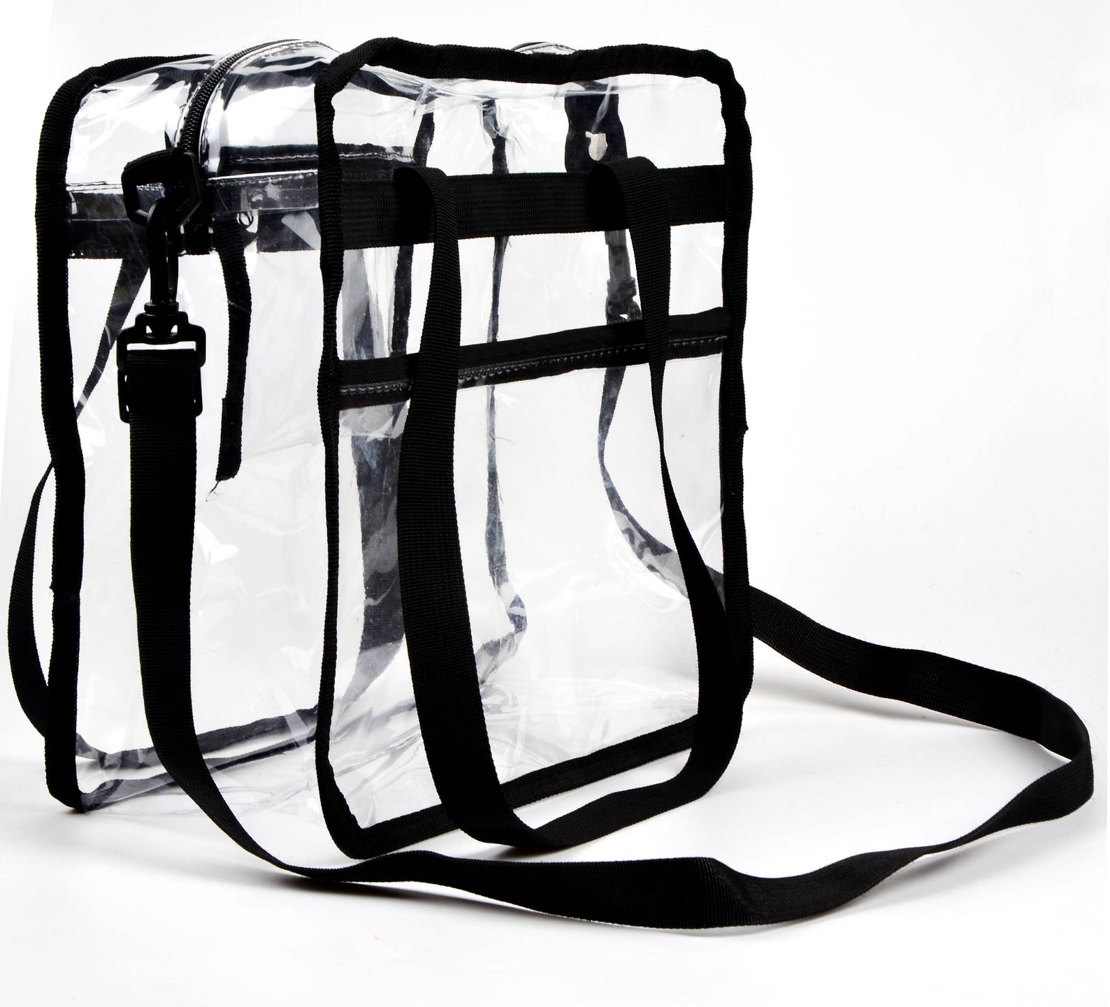 12 x 6 x 12 clear backpack