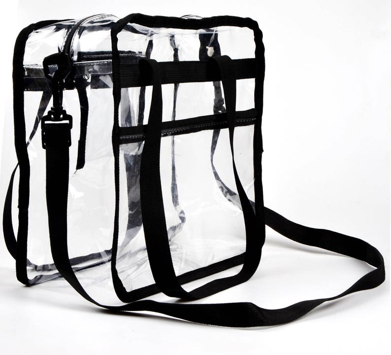 clear backpack 12 x 6 x 12