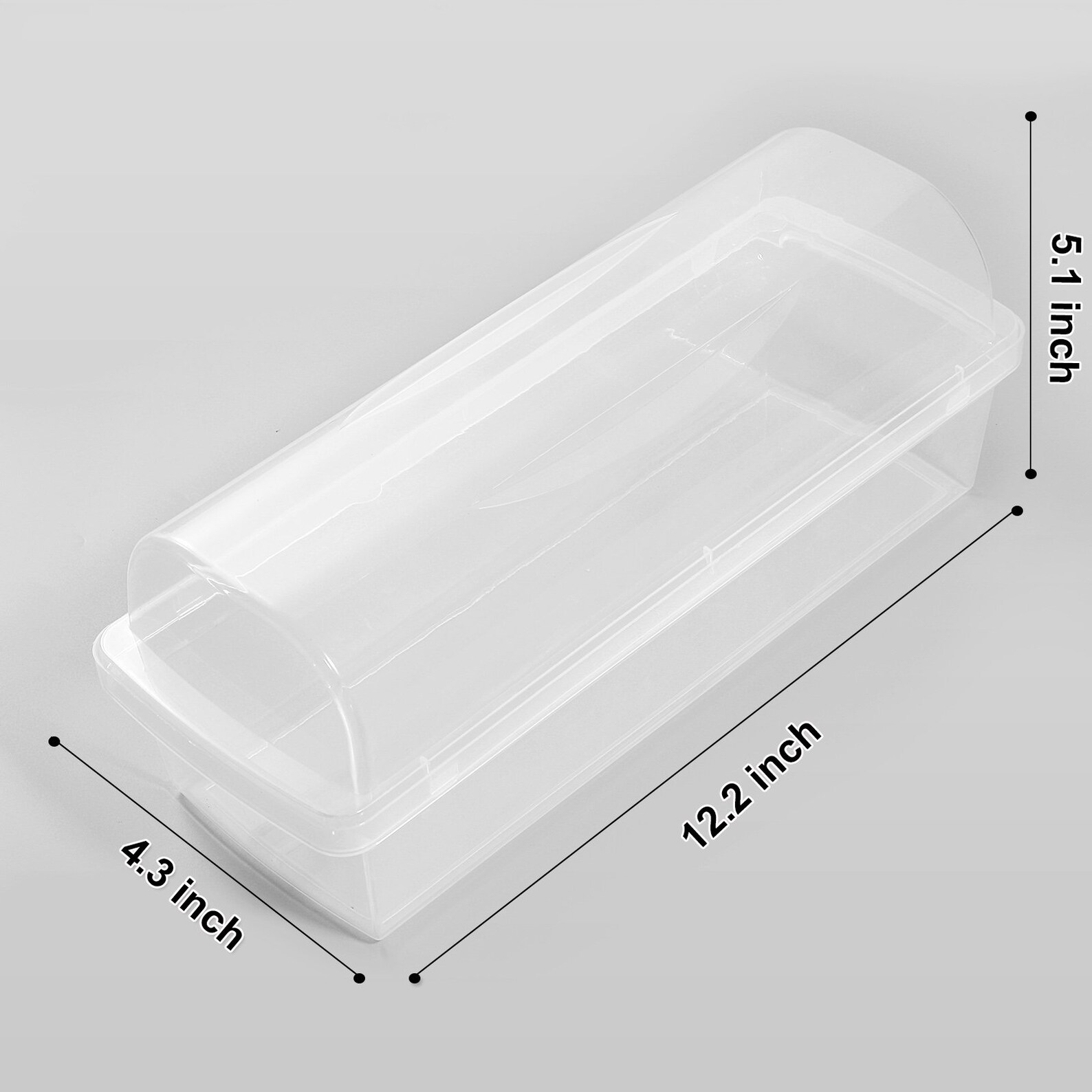 Youngever Plastic Bread Container Bread Storage Bin Bread Etsy