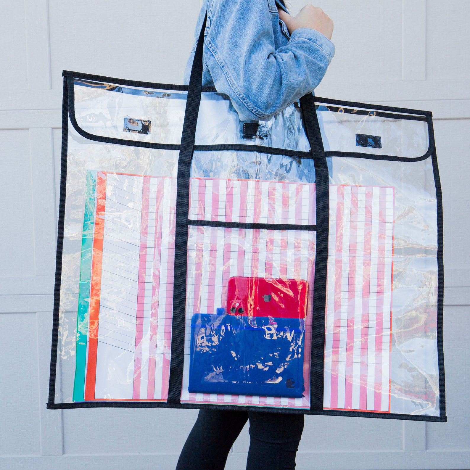 Youngever Large Poster Bag Heavy Duty Bulletin Board Storage Etsy
