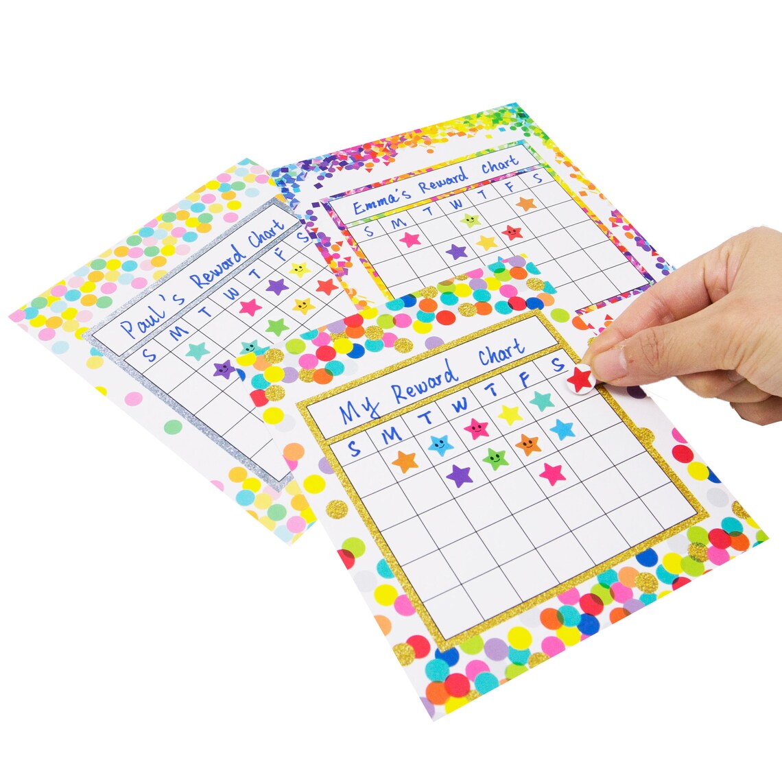 Youngever 81 Pack Classroom Incentive Chart in 3 Designs With Etsy