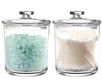 Apothecary Jars Bathroom Etsy