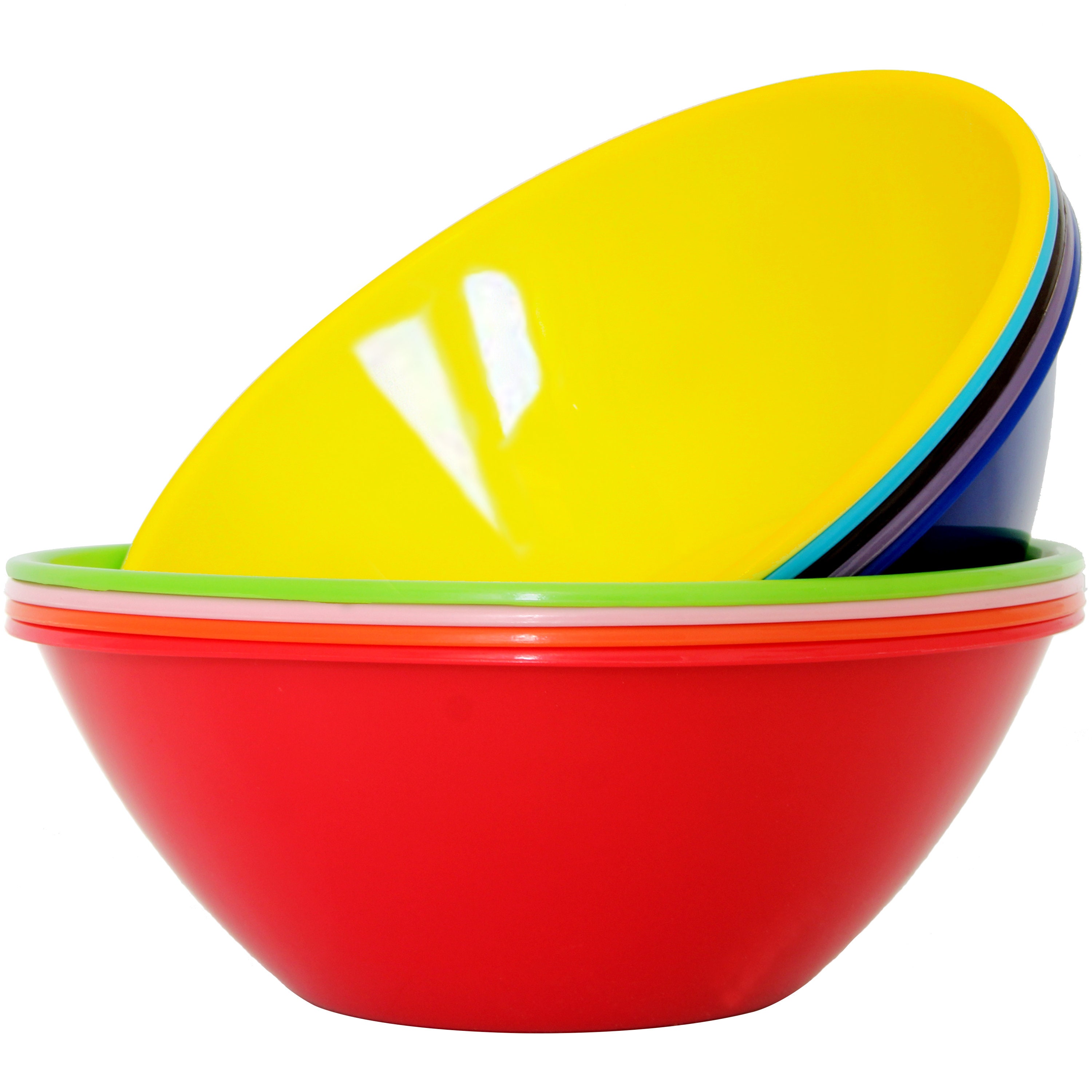 10 inch Plastic Mixing and Serving Bowls Popcorn Bowls Salad Etsy