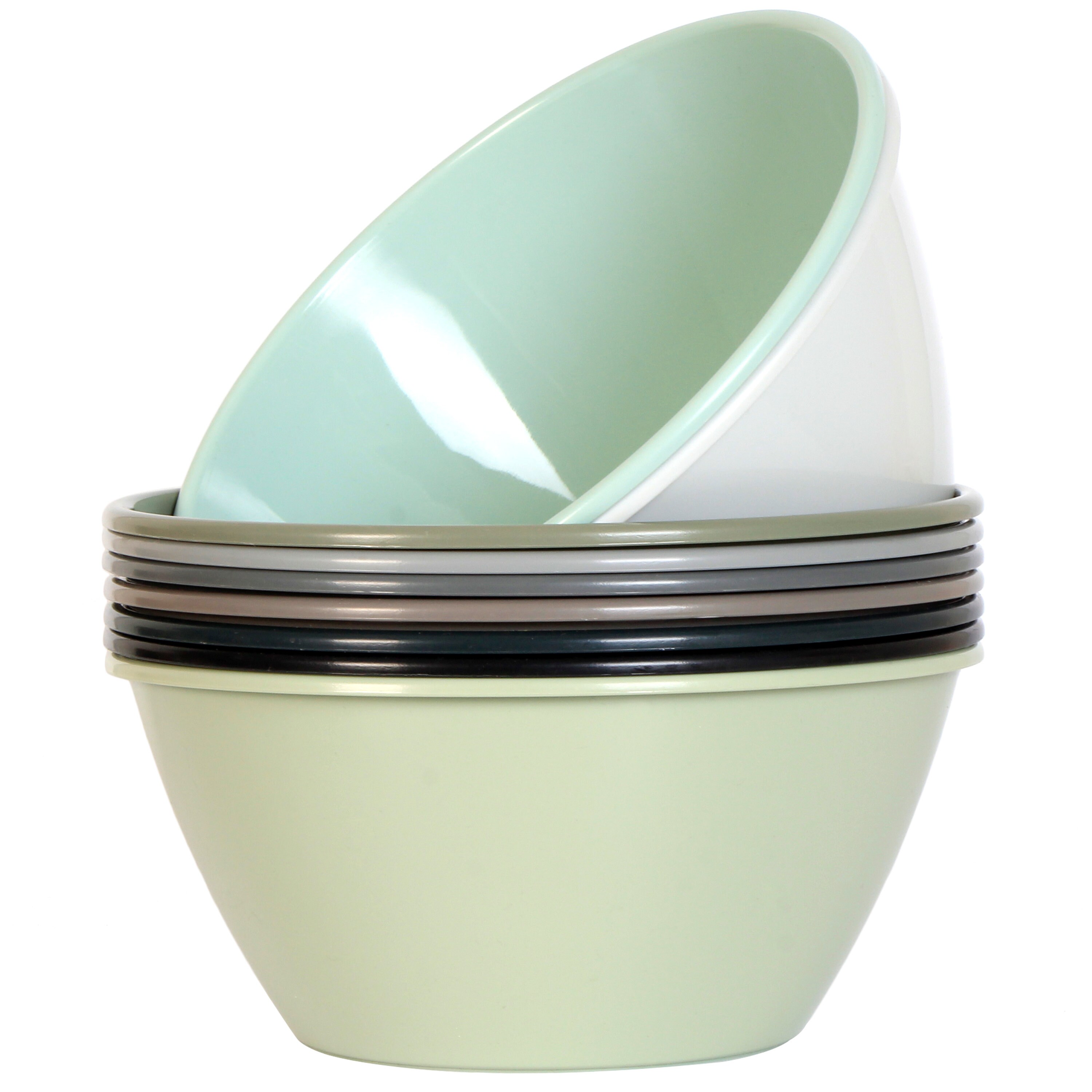 Youngever 50 ounce Plastic Bowls Large Cereal Bowls Large Etsy