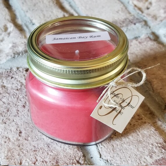 Jamaican Bay Rum Soy Candle Etsy