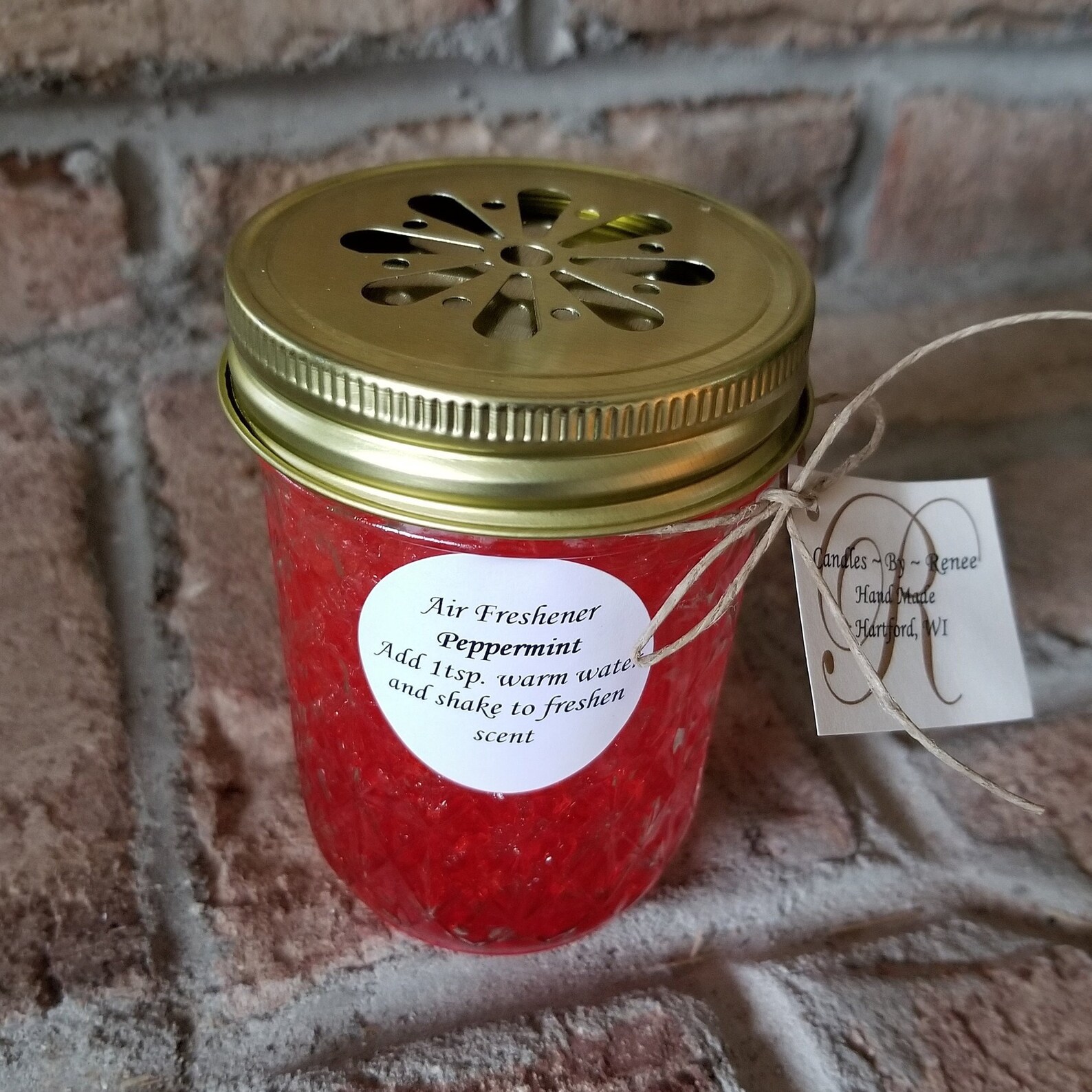 Peppermint Air Freshener Etsy