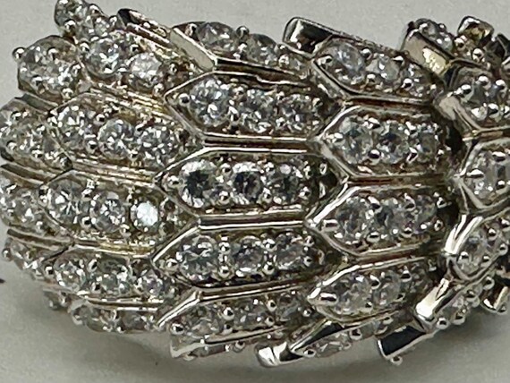 Sonia B Dragon Scale Statement Ring Sterling Silv… - image 5