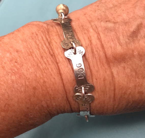 Sandy Comstock Dog Lover Bracelet Sterling Silver… - image 2