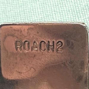 Modernist Bill & Patsy Roach, Roach2 Sterling Silver Cuff Bracelet, Butterfly and Flowers Open Work, Vintage, 1970s image 4